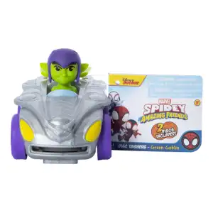 Jazwares Marvel Spidey & His Amazing Friends Disc Dashers Green Goblin (13 cm) miniatura 2