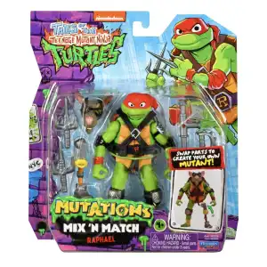 Playmates Toys Tales Of The Teenage Mutant Ninja Turtles Mutations Mix ‘N Match Raphael (11 cm) miniatura 2