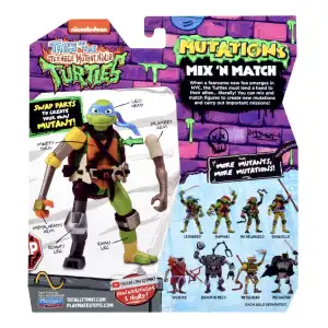 Playmates Toys Tales Of The Teenage Mutant Ninja Turtles Mutations Mix ‘N Match Raphael (11 cm) miniatura 4