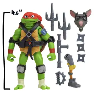 Playmates Toys Tales Of The Teenage Mutant Ninja Turtles Mutations Mix ‘N Match Raphael (11 cm) miniatura 3