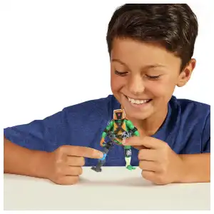 Playmates Toys Tales Of The Teenage Mutant Ninja Turtles Mutations Mix ‘N Match Michelangelo (11 cm) miniatura 8