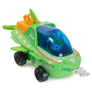 Spin Master Nickelodeon Paw Patrol Aqua Pups Rocky’s Sawfish Vehicle (22 cm) miniatura 4