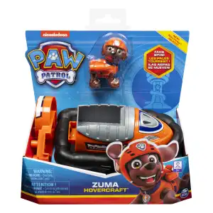 Spin Master Nickelodeon Paw Patrol Zuma Hovercraft (15 cm) miniatura 2