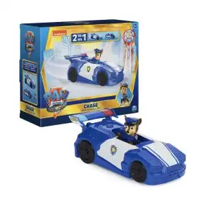 Spin Master Nickelodeon Paw Patrol The Movie Chase Mini Vehicle Set 2 in 1 (15 cm) miniatura 1