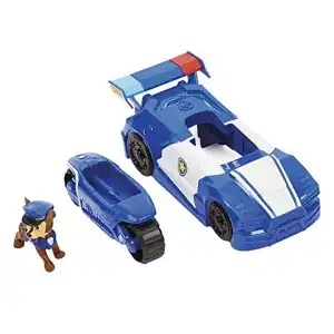 Spin Master Nickelodeon Paw Patrol The Movie Chase Mini Vehicle Set 2 in 1 (15 cm) miniatura 2