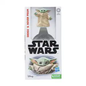 Hasbro Disney Star Wars Grogu & Hover Pram (15 cm) miniatura 2