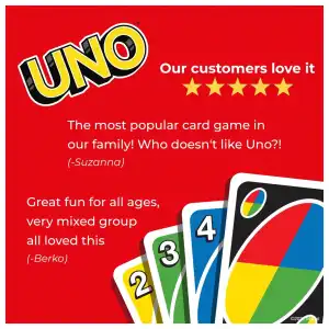 Mattel UNO Wild Card Game miniatura 7