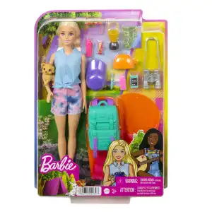 Mattel Barbie It Takes Two Malibu Camping Doll & Accessories (29 cm) miniatura 2