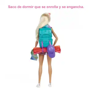 Mattel Barbie It Takes Two Malibu Camping Doll & Accessories (29 cm) miniatura 4