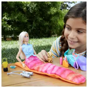 Mattel Barbie It Takes Two Malibu Camping Doll & Accessories (29 cm) miniatura 8