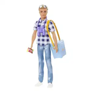 Mattel Barbie It Takes Two Ken Camping Doll & Accessories (30 cm) miniatura 6