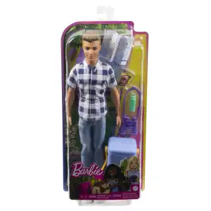 Mattel Barbie It Takes Two Ken Camping Doll & Accessories (30 cm) miniatura 2