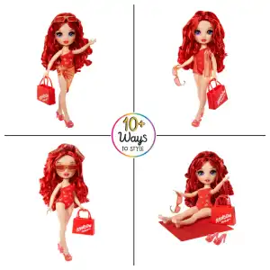 MGA Entertainment Rainbow High Swim & Style Ruby Anderson (28 cm) miniatura 4