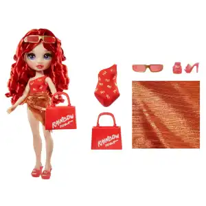 MGA Entertainment Rainbow High Swim & Style Ruby Anderson (28 cm) miniatura 2