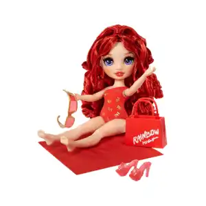 MGA Entertainment Rainbow High Swim & Style Ruby Anderson (28 cm) miniatura 5