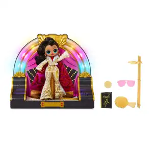 MGA Entertainment L.O.L. Surprise! O.M.G. Remix 2020 Collector Edition Jukebox B.B. miniatura 1