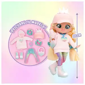 IMC Toys Cry Babies BFF Series 1 Stella 9 Pcs (20 cm) miniatura 3