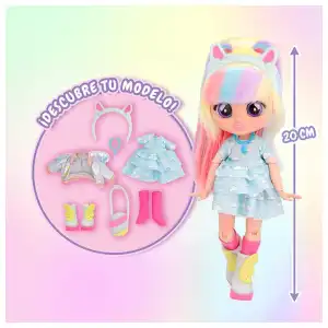 IMC Toys Cry Babies BFF Series 1 Jenna 9 Pcs (20 cm) miniatura 3