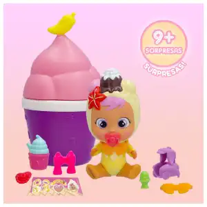 IMC Toys Cry Babies Magic Tears Icy World Series Frozen Frutti 9 Pcs (13 cm) miniatura 2