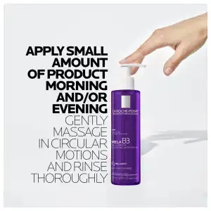 La Roche-Posay Mela B3 Gel Cleanser Clarifying Micro-Peeling 200 mL (6.76 oz) miniatura 5