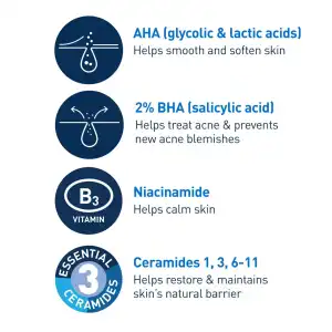CeraVe Acne Control Gel 2% Salicylic Acid Acne Treatment 40 mL (1.35 oz) miniatura 2