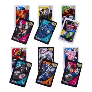 Mattel UNO Flip! Transformers Card Game miniatura 3