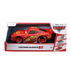 Disney Pixar Cars Lightning McQueen 1:24 Scale Remote Control Car 2.4 GHz (19 cm) miniatura 2