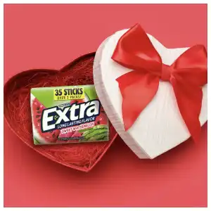 Wrigley’s Extra Long Lasting Flavor Sugarfree Chewing Gum Sweet Watermelon 35 Pcs miniatura 4