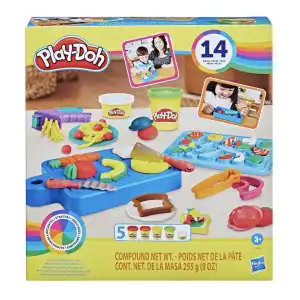 Hasbro Play-Doh Starters Little Chefs Starter Set 5 Cans 255 g (9 oz) miniatura 2
