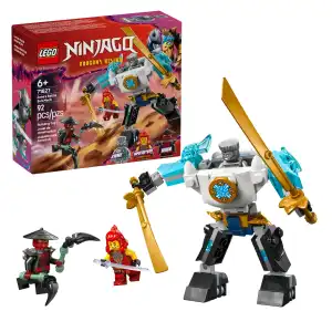 LEGO Ninjago Dragons Rising 71827 Zane’s Battle Suit Mech 92 Pcs miniatura 1