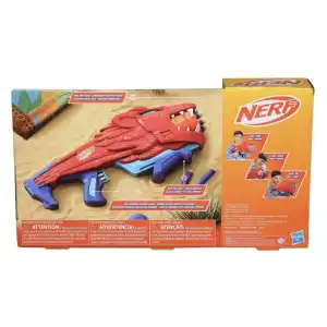 Hasbro Nerf Wild Lionfury Easy-Play Dart Blaster 8 Darts (28 cm) miniatura 5