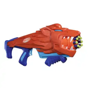 Hasbro Nerf Wild Lionfury Easy-Play Dart Blaster 8 Darts (28 cm) miniatura 4