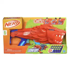 Hasbro Nerf Wild Lionfury Easy-Play Dart Blaster 8 Darts (28 cm) miniatura 3
