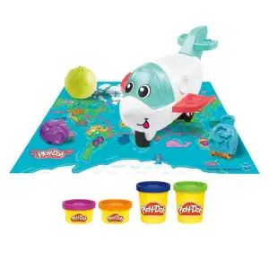 Hasbro Play-Doh Starters Airplane Explorer Starter Set 4 Cans 170 g (6 oz) miniatura 3