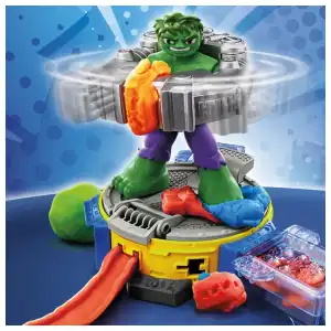 Hasbro Play-Doh Marvel Hulk Smash & Squish Playset 4 Cans 142 g (5 oz) miniatura 5