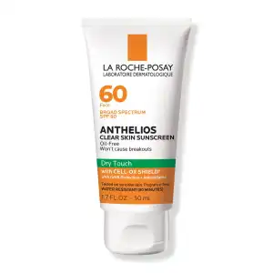 La Roche-Posay Anthelios Clear Skin Sunscreen Dry Touch For Face Broad Spectrum SPF 60 50 mL (1.7 oz) miniatura 1