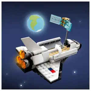 LEGO Creator 3 in 1 31134 Space Shuttle 144 Pcs miniatura 7