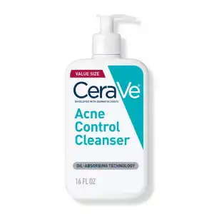 CeraVe Acne Control Cleanser 2% Salicylic Acid Acne Treatment 473 mL (16 oz) miniatura 1