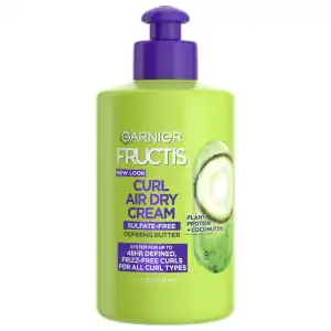 Garnier Fructis Curl Air Dry Cream Defining Butter Plant Protein + Coconut Oil 300 mL (10.2 oz) miniatura 1