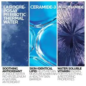La Roche-Posay Toleriane Hydrating Gentle Cleanser For Normal to Dry Skin 400 mL (13.52 oz) miniatura 3