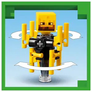 LEGO Minecraft 21266 The Nether Lava Battle 99 Pcs miniatura 6