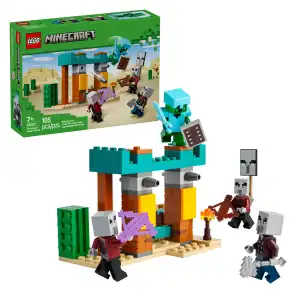 LEGO Minecraft 21267 The Illager Desert Patrol 105 Pcs miniatura 1