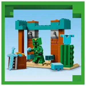 LEGO Minecraft 21267 The Illager Desert Patrol 105 Pcs miniatura 6
