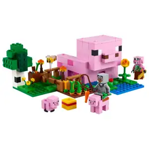 LEGO Minecraft 21268 The Baby Pig House 238 Pcs miniatura 3