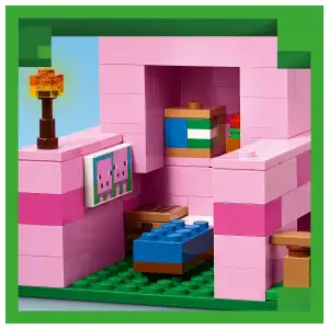 LEGO Minecraft 21268 The Baby Pig House 238 Pcs miniatura 7