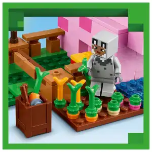 LEGO Minecraft 21268 The Baby Pig House 238 Pcs miniatura 5