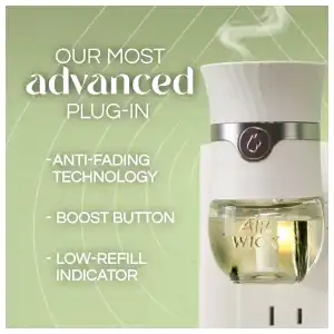 Air Wick Scented Oil Warmer + Vibrant Scented Oil Refill White Sage & Mahogany 20 mL (0.67 oz) miniatura 3