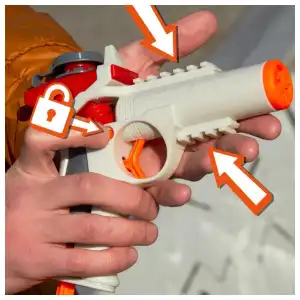 Hasbro Nerf Pro Gelfire Ignitor Blaster 1000 Gelfire Rounds (19 cm) miniatura 7