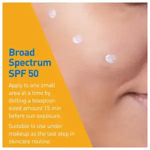 CeraVe Hydrating Mineral Sunscreen SPF 50 For Face 75 mL (2.5 oz) miniatura 5