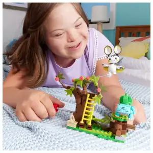 Mattel MEGA Pokémon HTH69 Emolga And Bulbasaur’s Charming Woods 194 Pcs miniatura 5